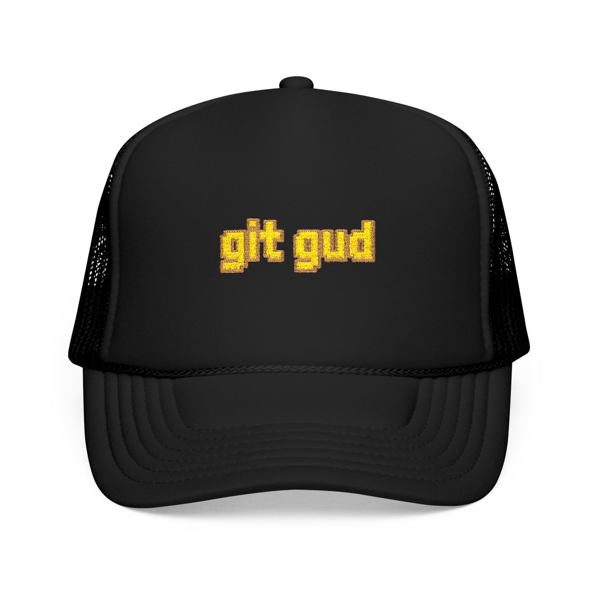 git gud Trucker Hat — alternate view