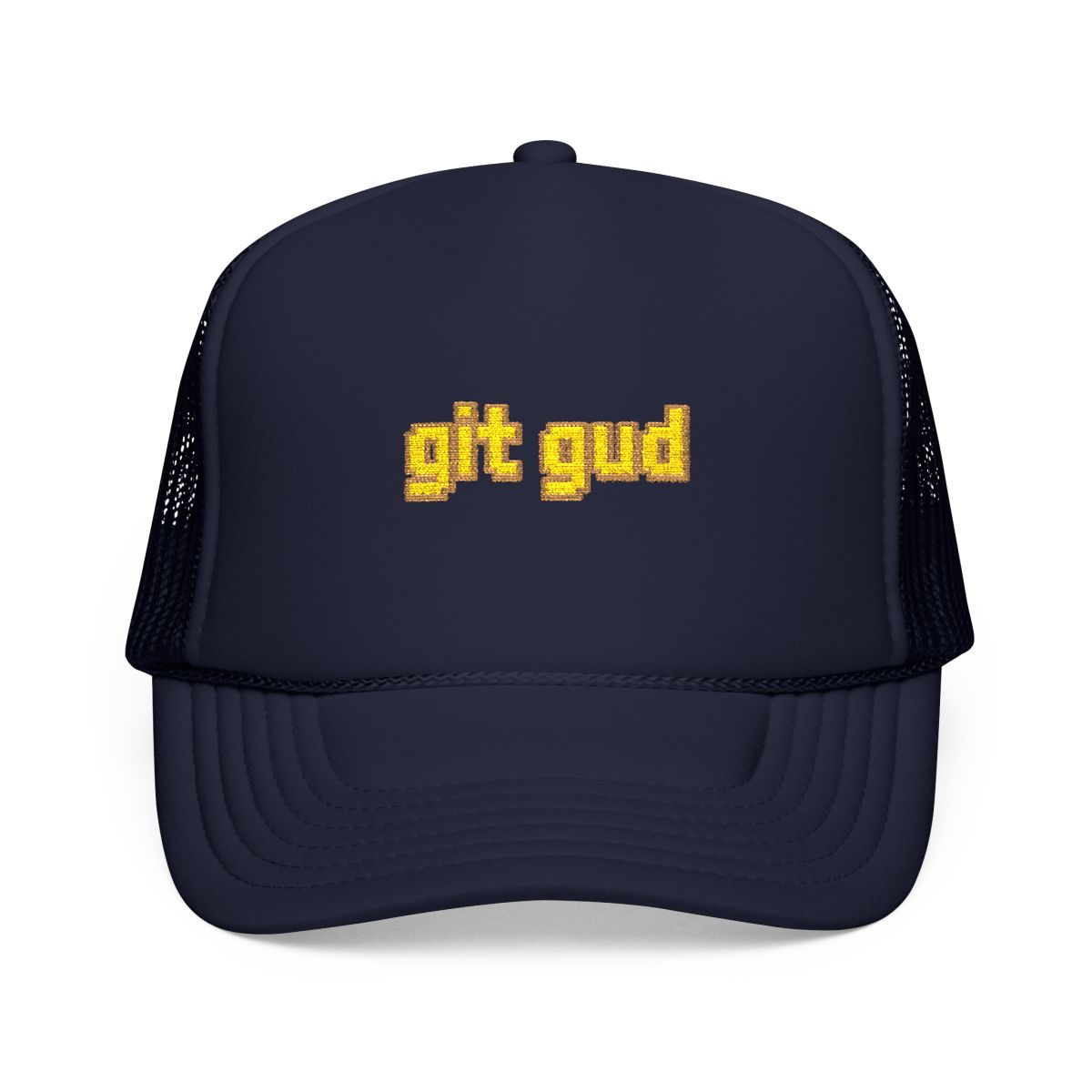 git gud Trucker Hat — view 3