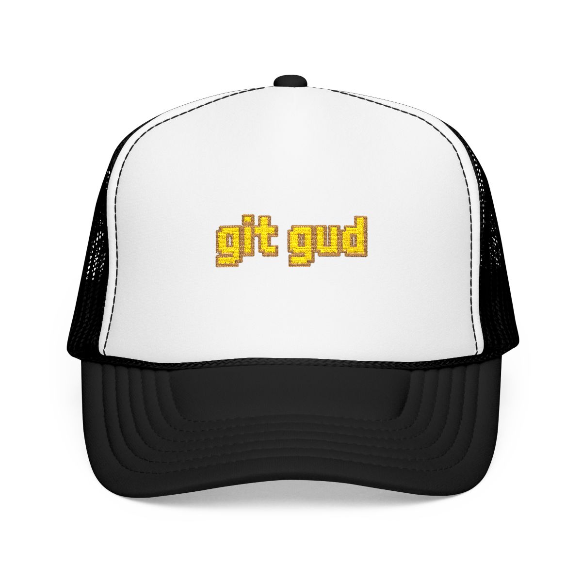 git gud Trucker Hat — view 4