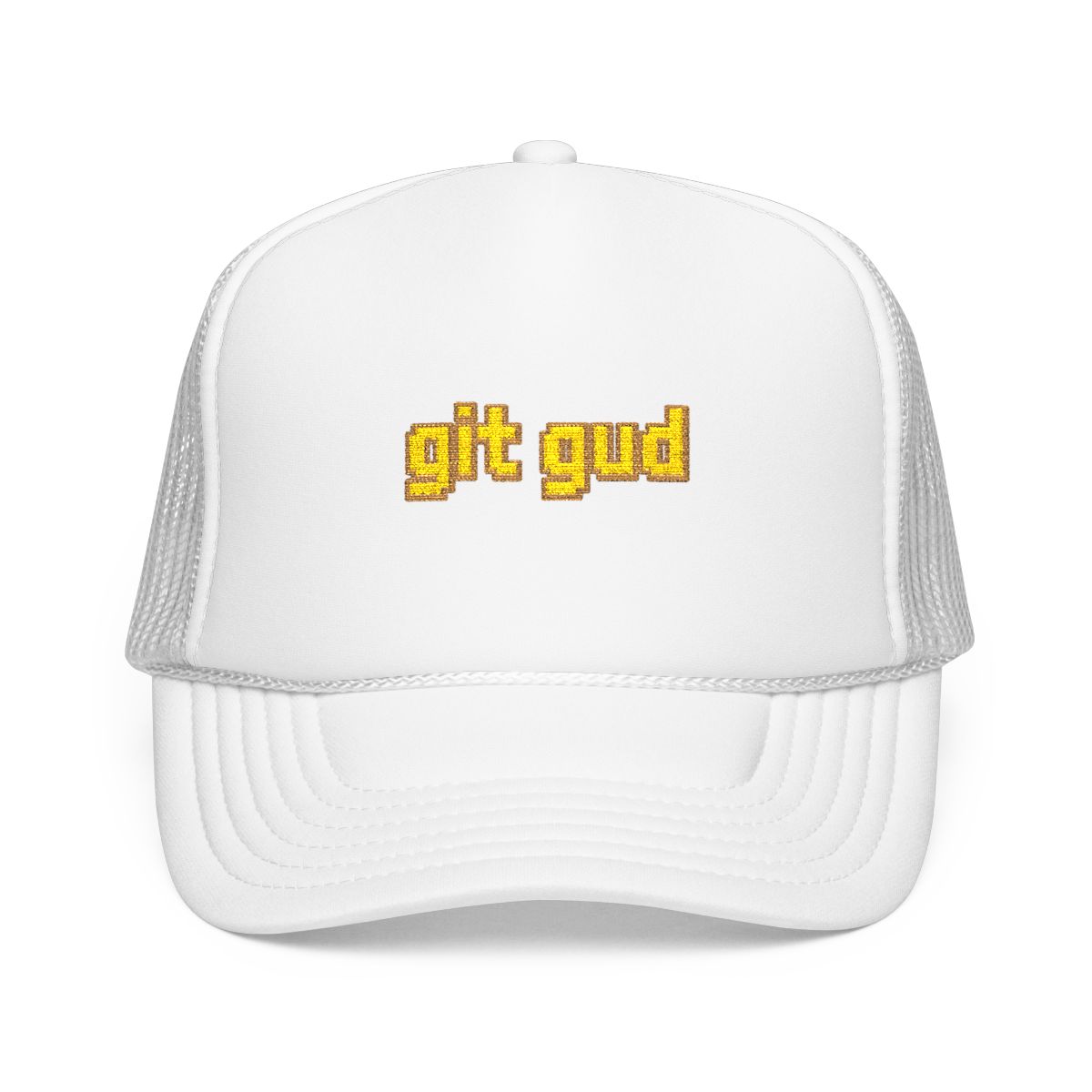 git gud Trucker Hat — view 7
