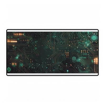 Circuit Board Desk Mat — view 1