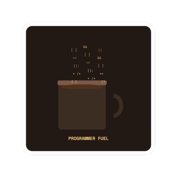 Programmer Fuel Sticker