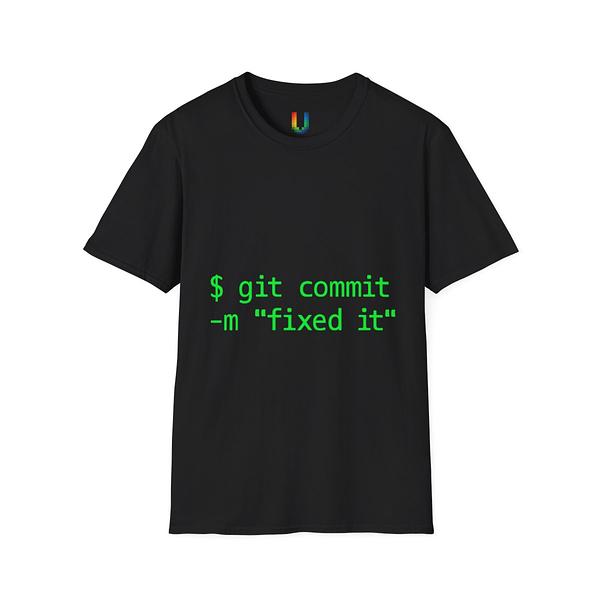 git commit -m 'fixed it'