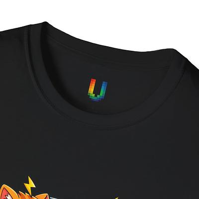 Merge Conflict Cats Tee — view 2