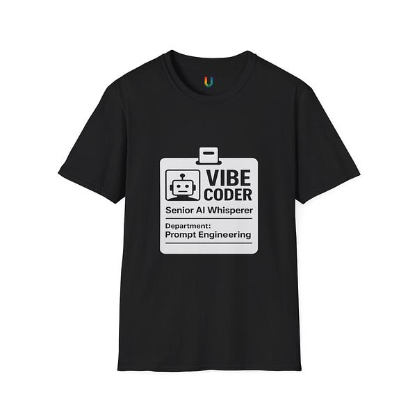 Vibe Coder Badge Tee