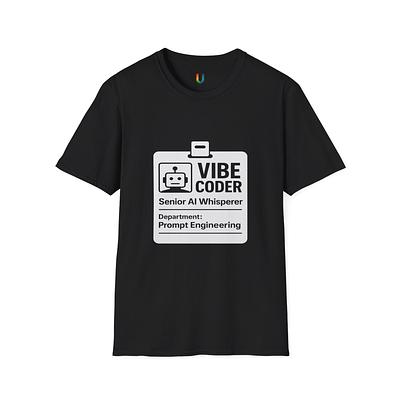 Vibe Coder Badge Tee