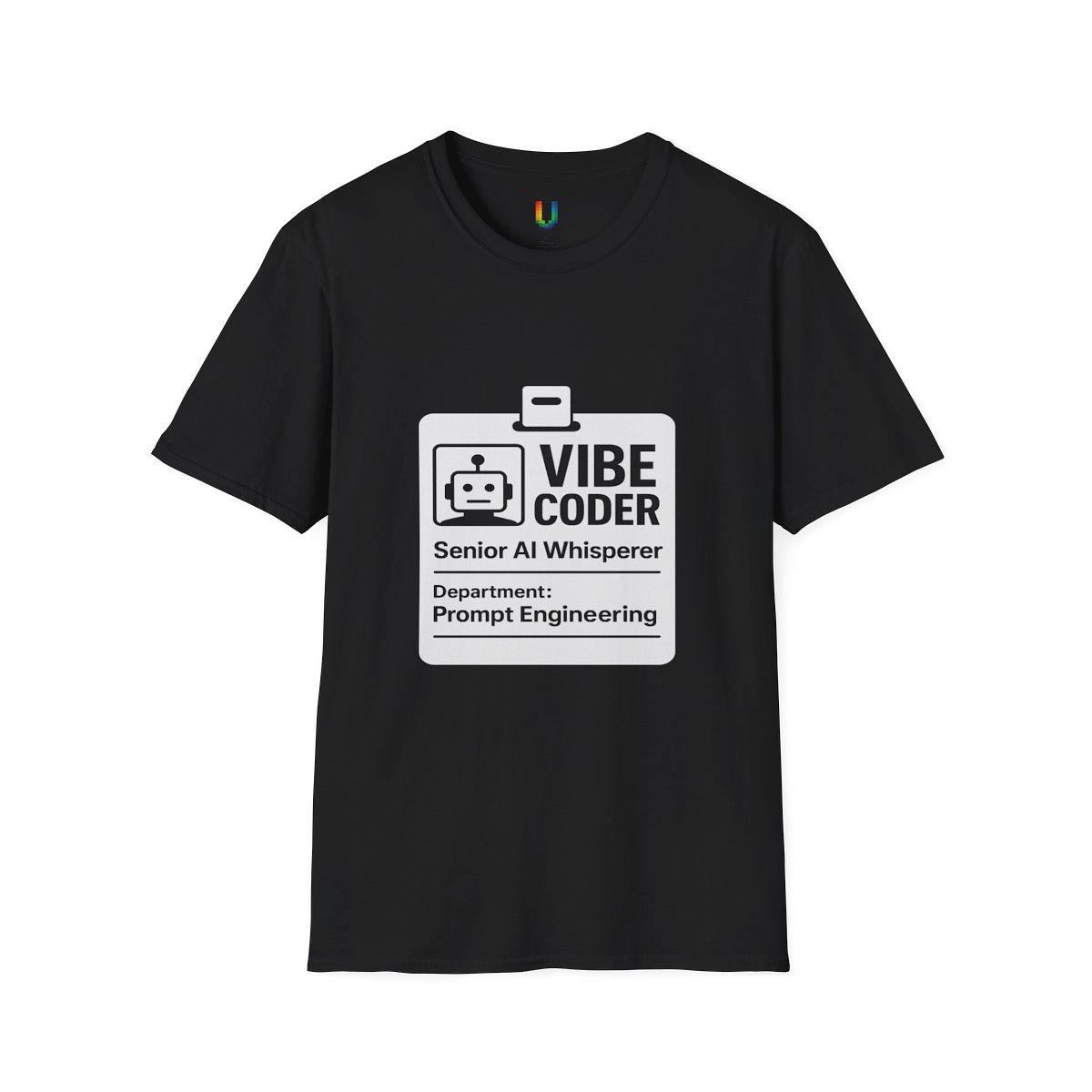 Vibe Coder Badge Tee — Tee by ultrathink