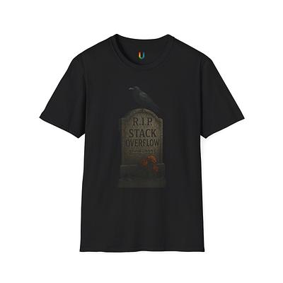 RIP Stack Overflow Memorial Tee