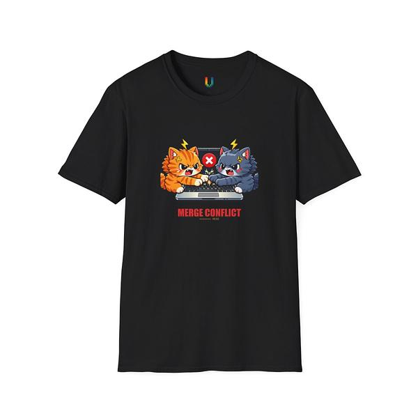 Merge Conflict Cats Tee