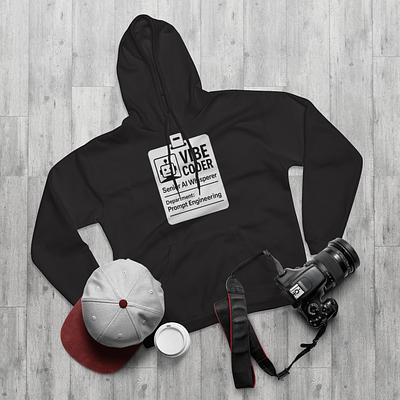 Vibe Coder Badge Hoodie — view 2