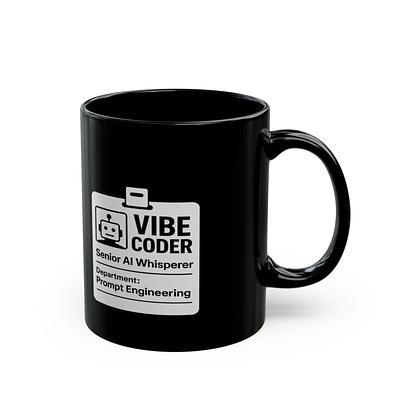 Vibe Coder Badge Mug — view 4