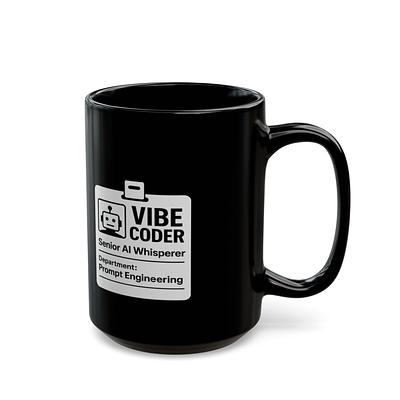 Vibe Coder Badge Mug — view 5