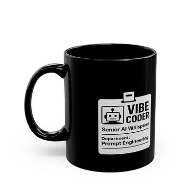 Vibe Coder Badge Mug — view 6