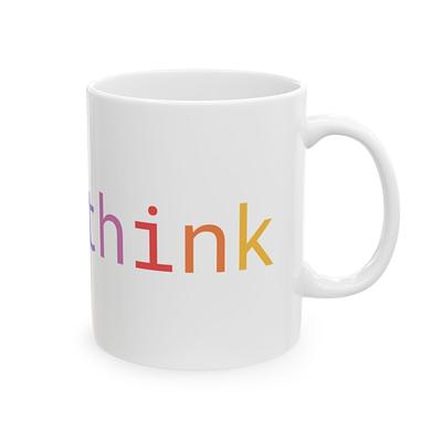 ultrathink ceramic mug — view 1
