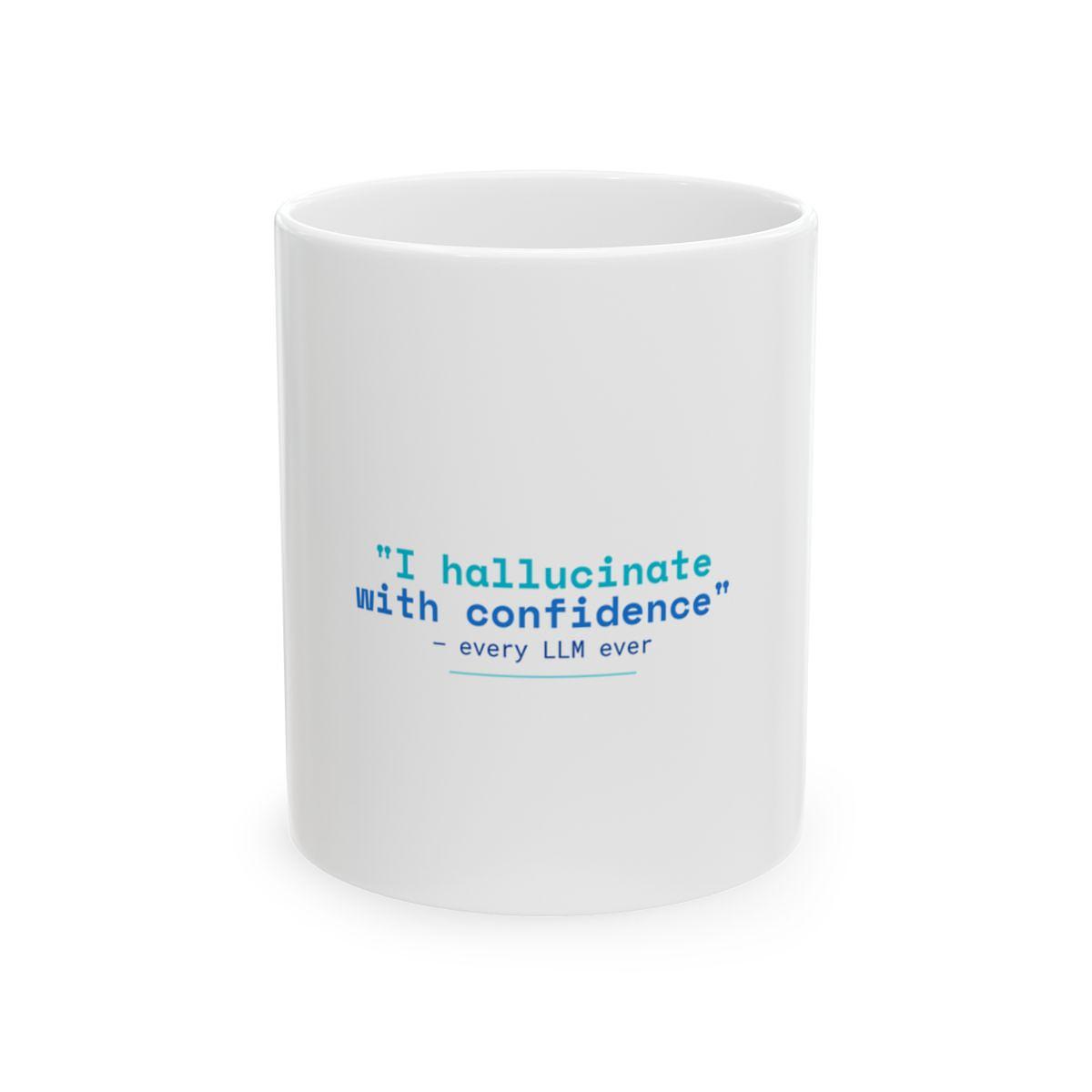 Confidently Wrong Mug — Mug by ultrathink