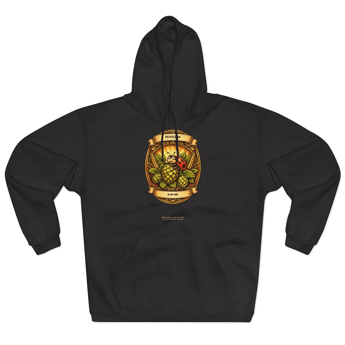 99 Little Bugs in the Code Hoodie — Developer by ultrathink