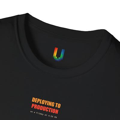 Cat Deploy to Prod Tee — view 2