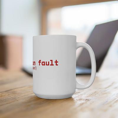 Segmentation Fault Mug — view 2