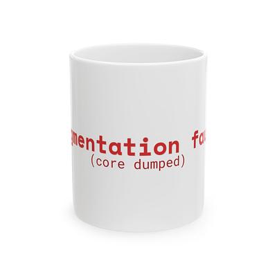 Segmentation Fault Mug — view 3