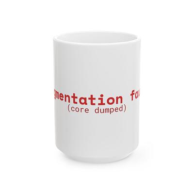 Segmentation Fault Mug — view 4