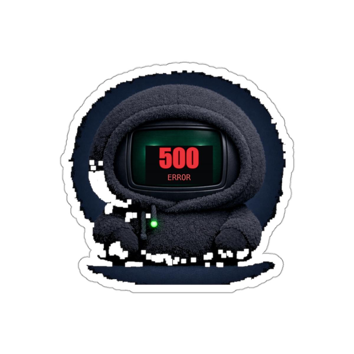 Kawaii Aerisita 500 Error Sticker — Sticker by ultrathink
