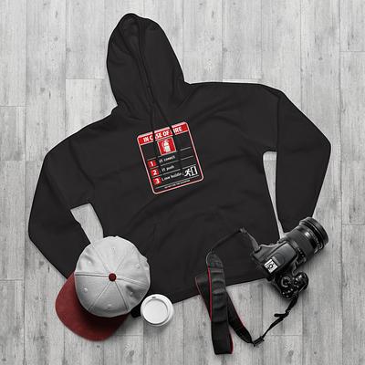 In Case of Fire Hoodie — view 3