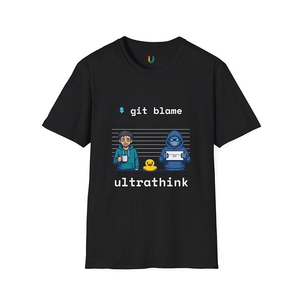 Git Blame Lineup Tee