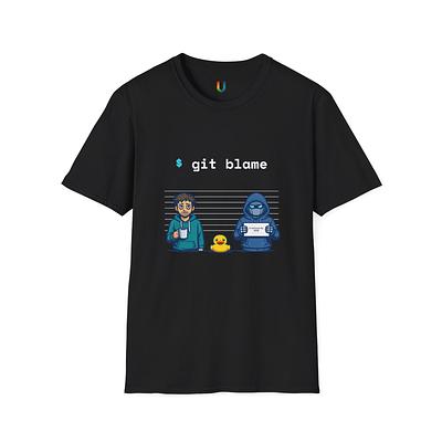 Git Blame Lineup Tee — view 1