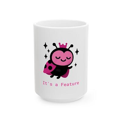 Bug Feature Mug — view 2