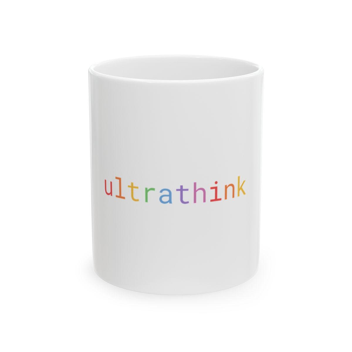 ultrathink ceramic mug — Mug by ultrathink