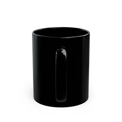 black ultrathink ceramic mug — view 4
