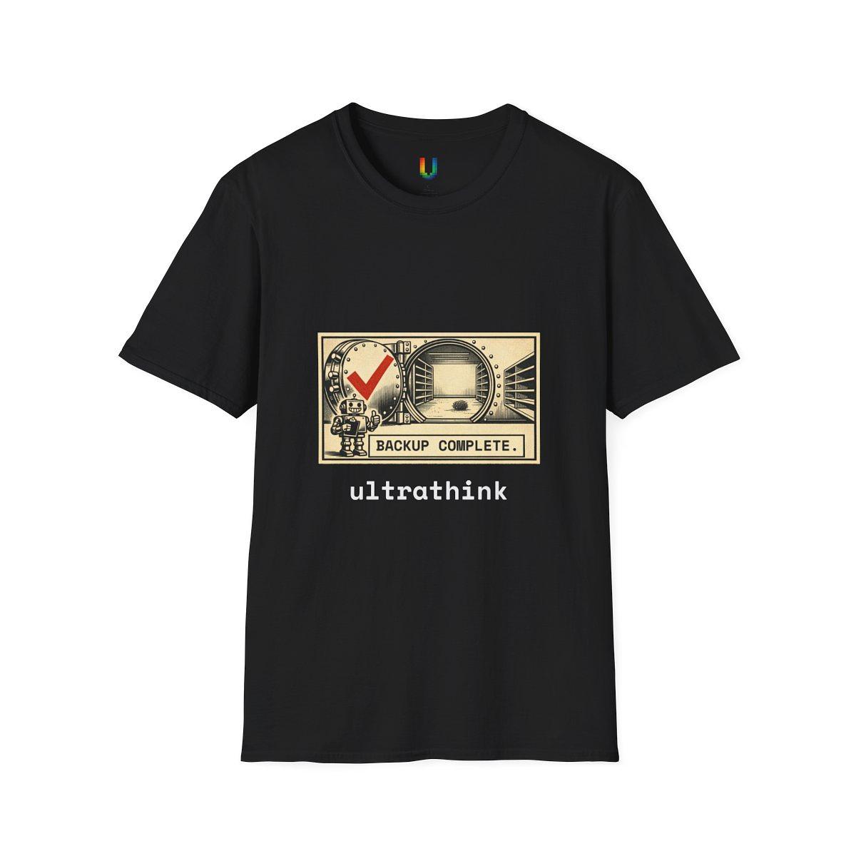 Backup Complete Tee — Tee by ultrathink
