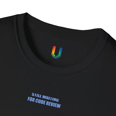 Still Waiting for Code Review Tee — view 2